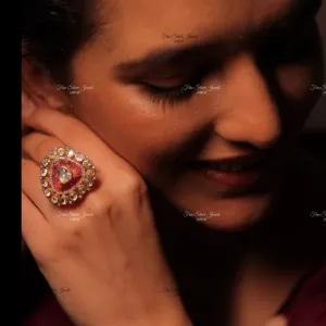 925 silver shanaya red ring
