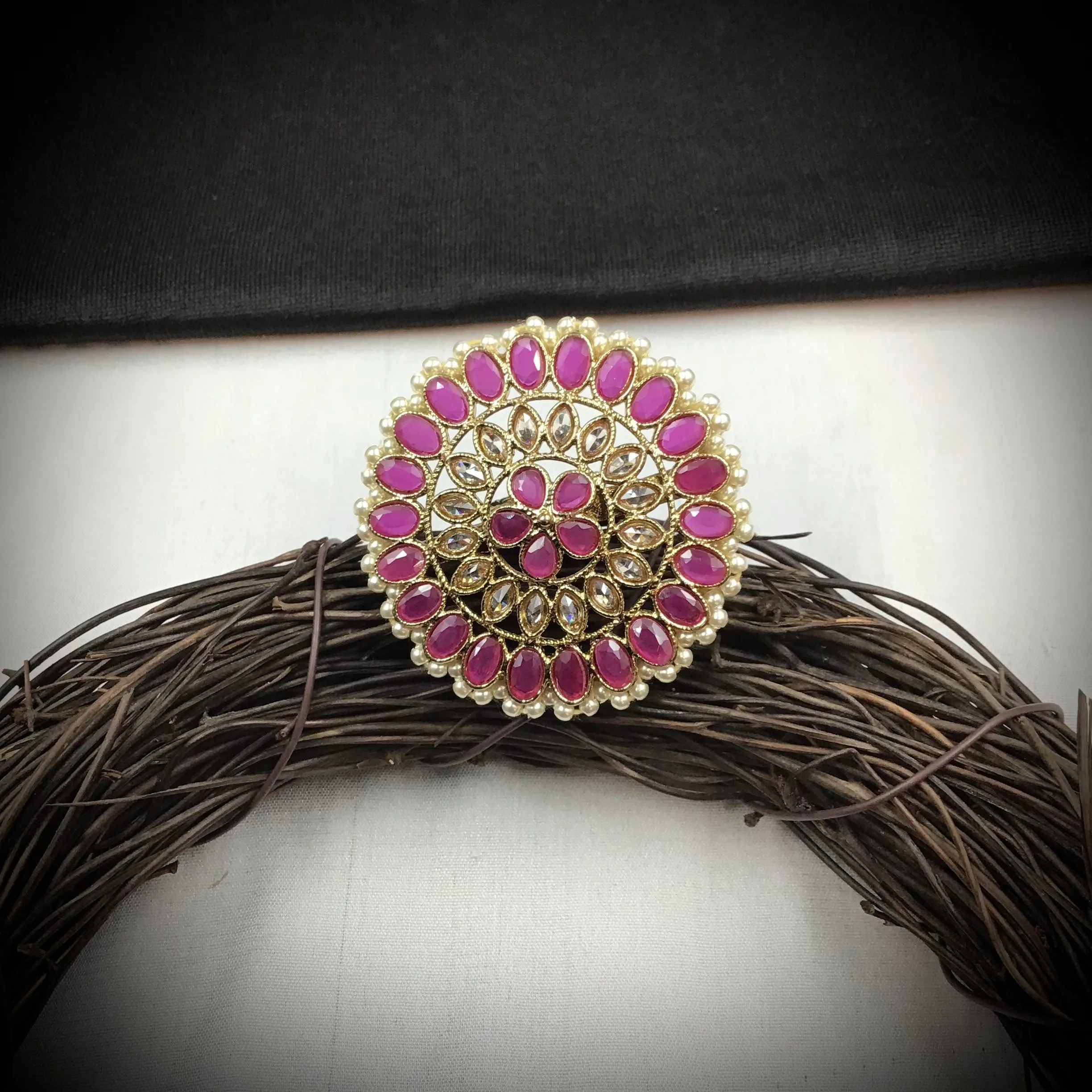 Antique Gold Adjustable Ring 6820-69