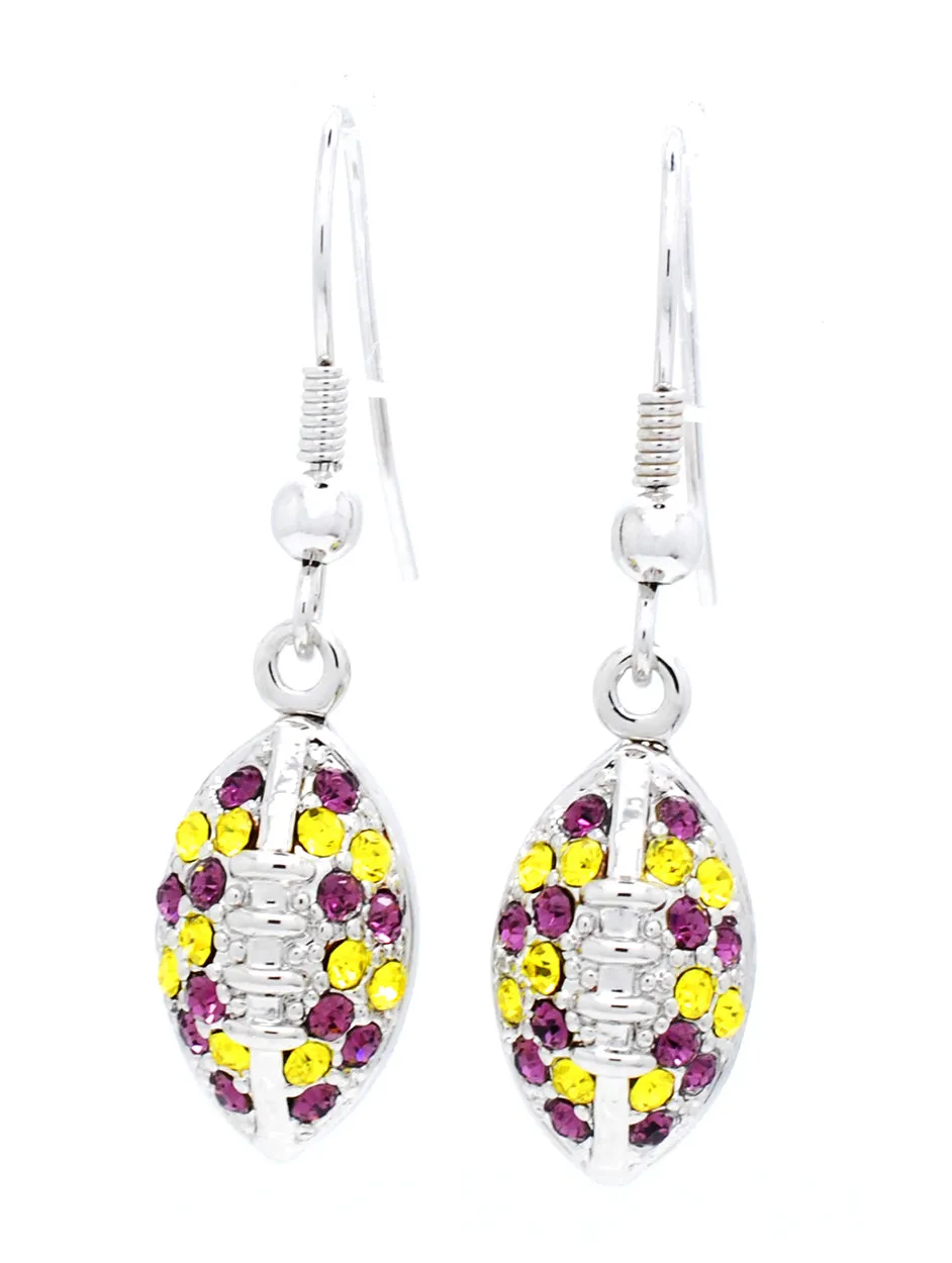 Football Earrings - Two Colors