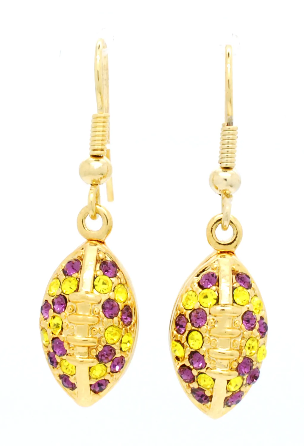 Football Earrings - Two Colors
