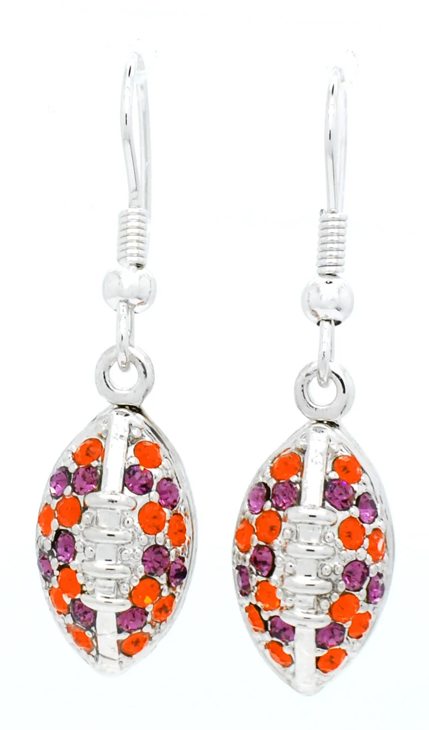 Football Earrings - Two Colors