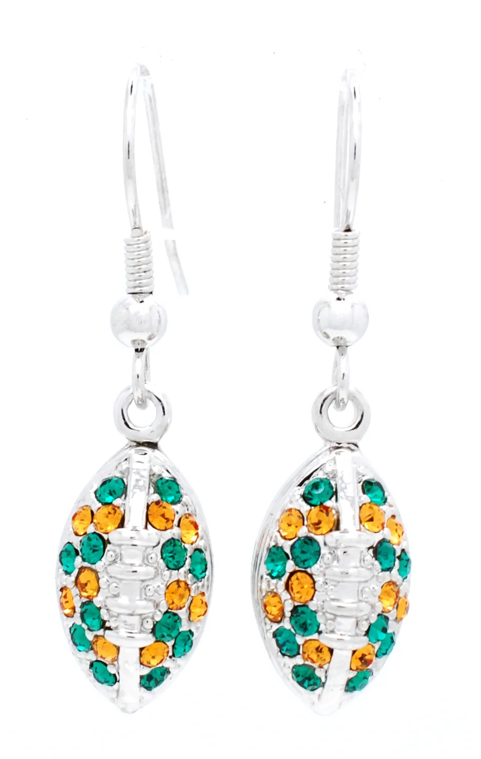 Football Earrings - Two Colors