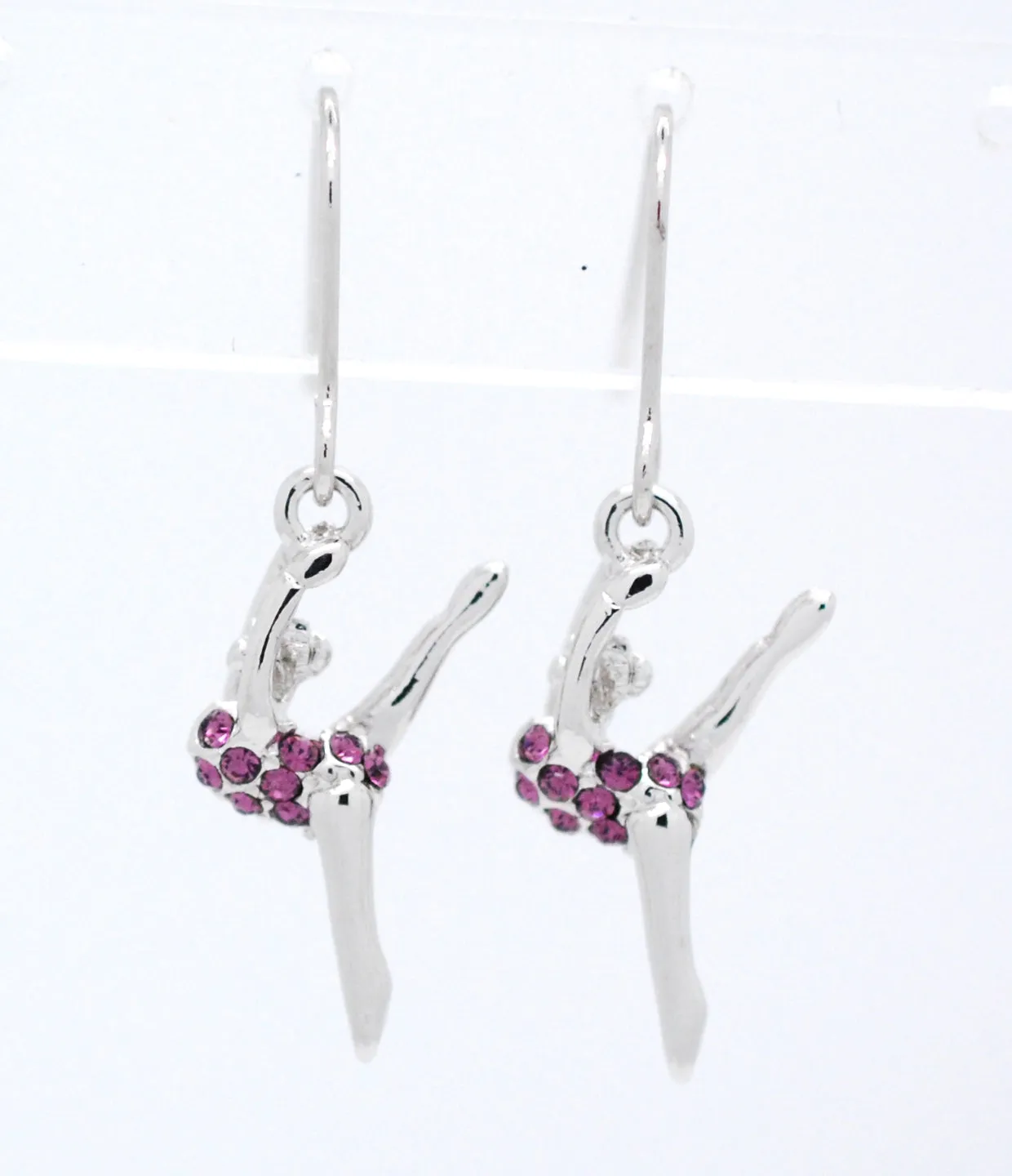 Gymnast Dancer DANGLE Earrings - Leg Up