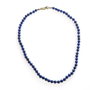 Lapis Lazuli Ava Necklace | Artisan Handcrafted Jewelry | Crafted in Santiago