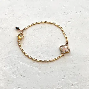Mother of Pearl Clover Bracelet