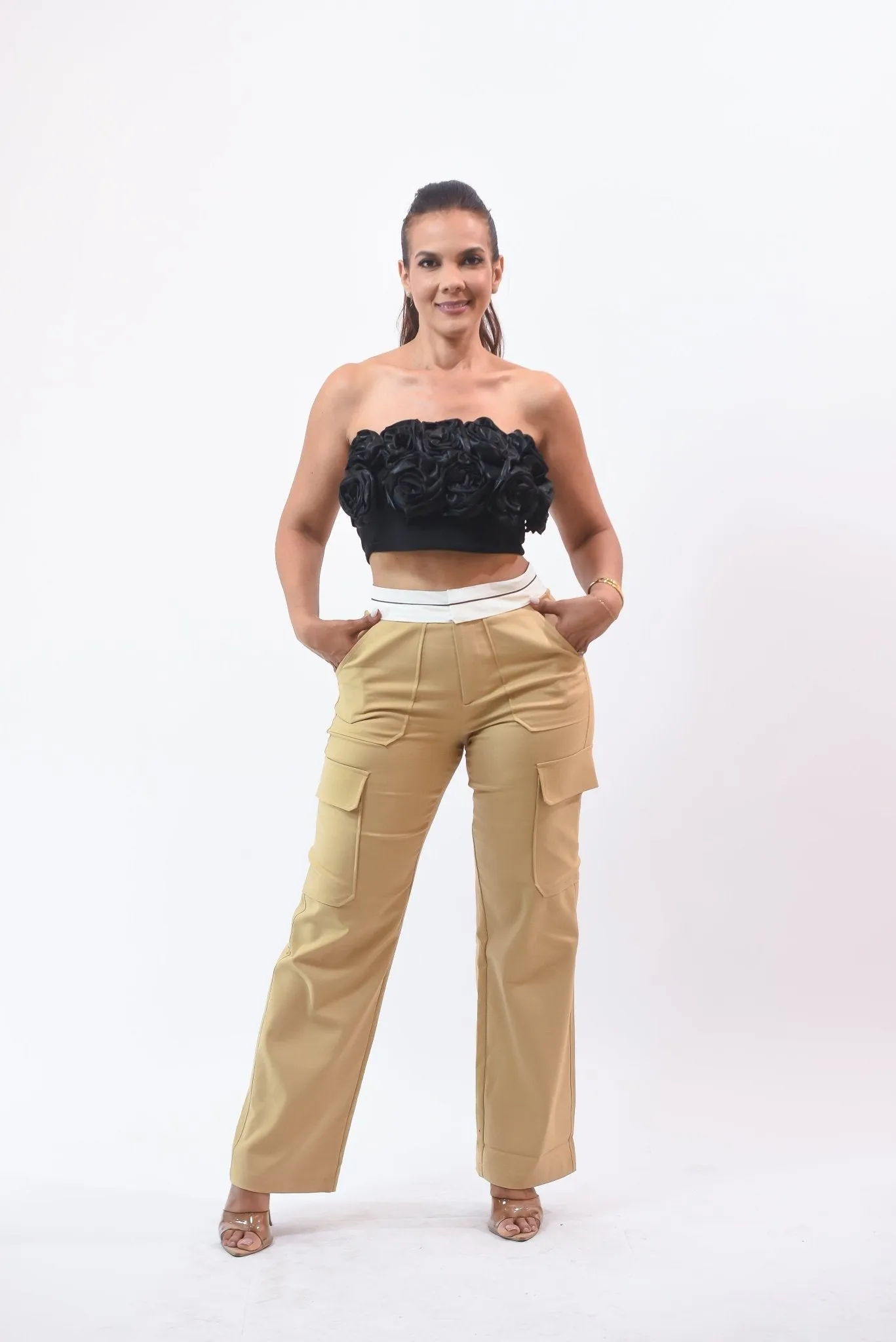 My Unique Crop Top Black