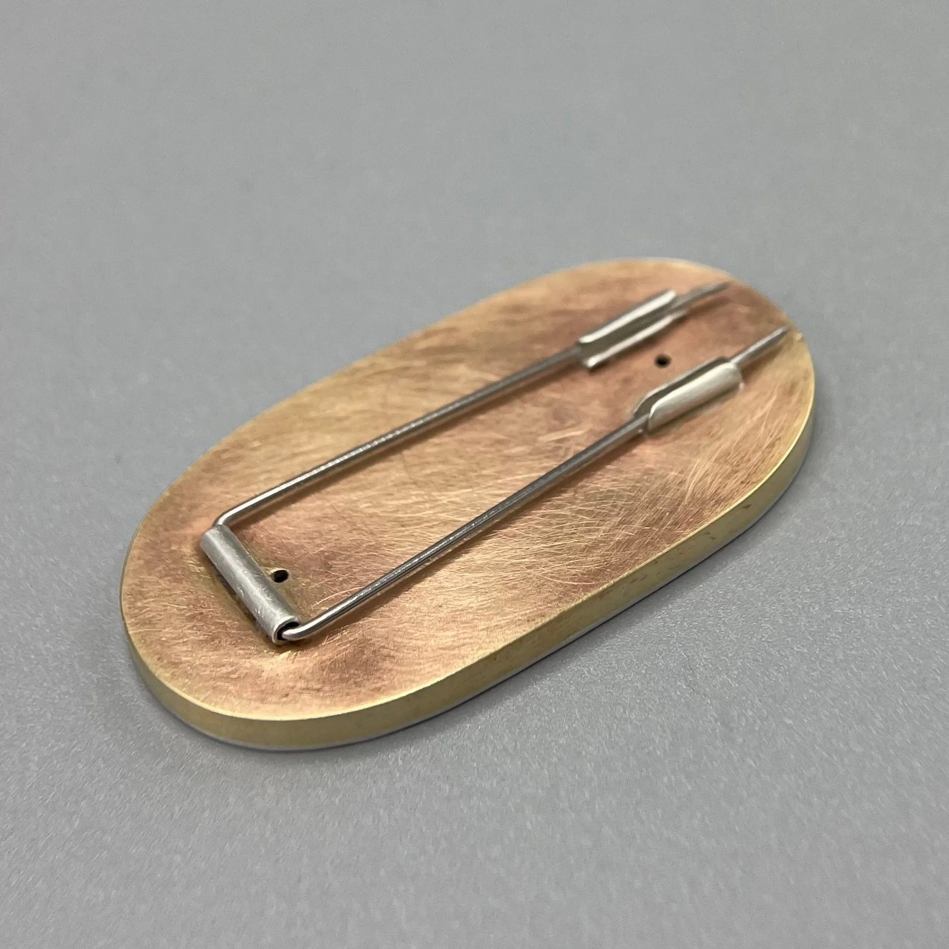 Papermetal 'Landscape' Oval Brooch
