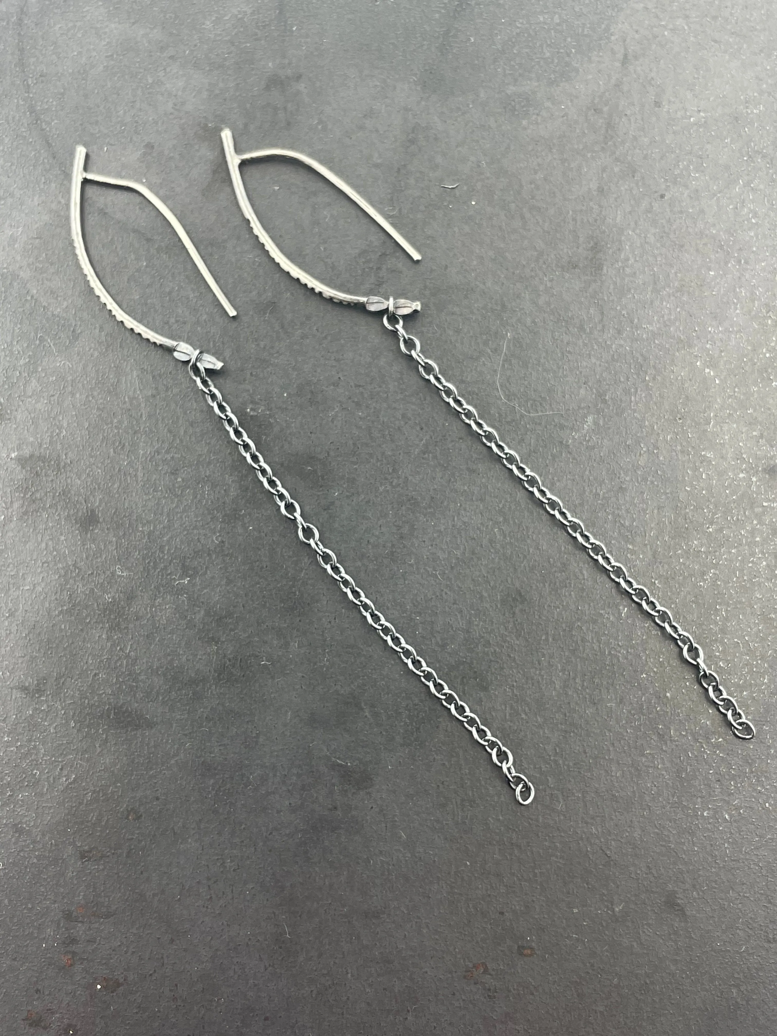 Sterling grooved single drop shoulder dusters