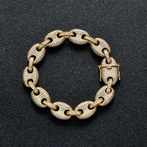 The Rich Icon III® - 12mm Miami Set G Link Bracelet