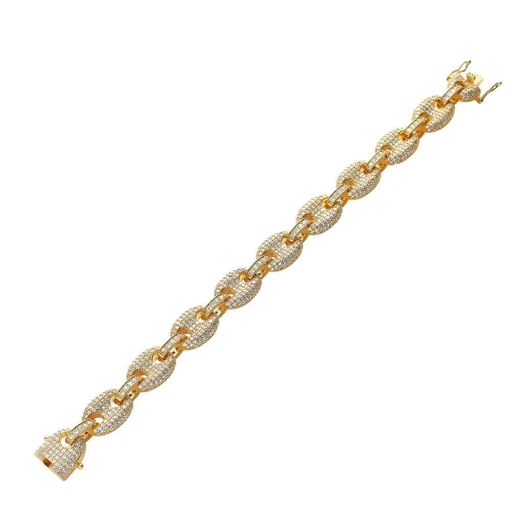 The Rich Icon III® - 12mm Miami Set G Link Bracelet