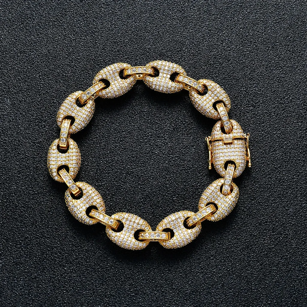 The Rich Icon III® - 12mm Miami Set G Link Bracelet