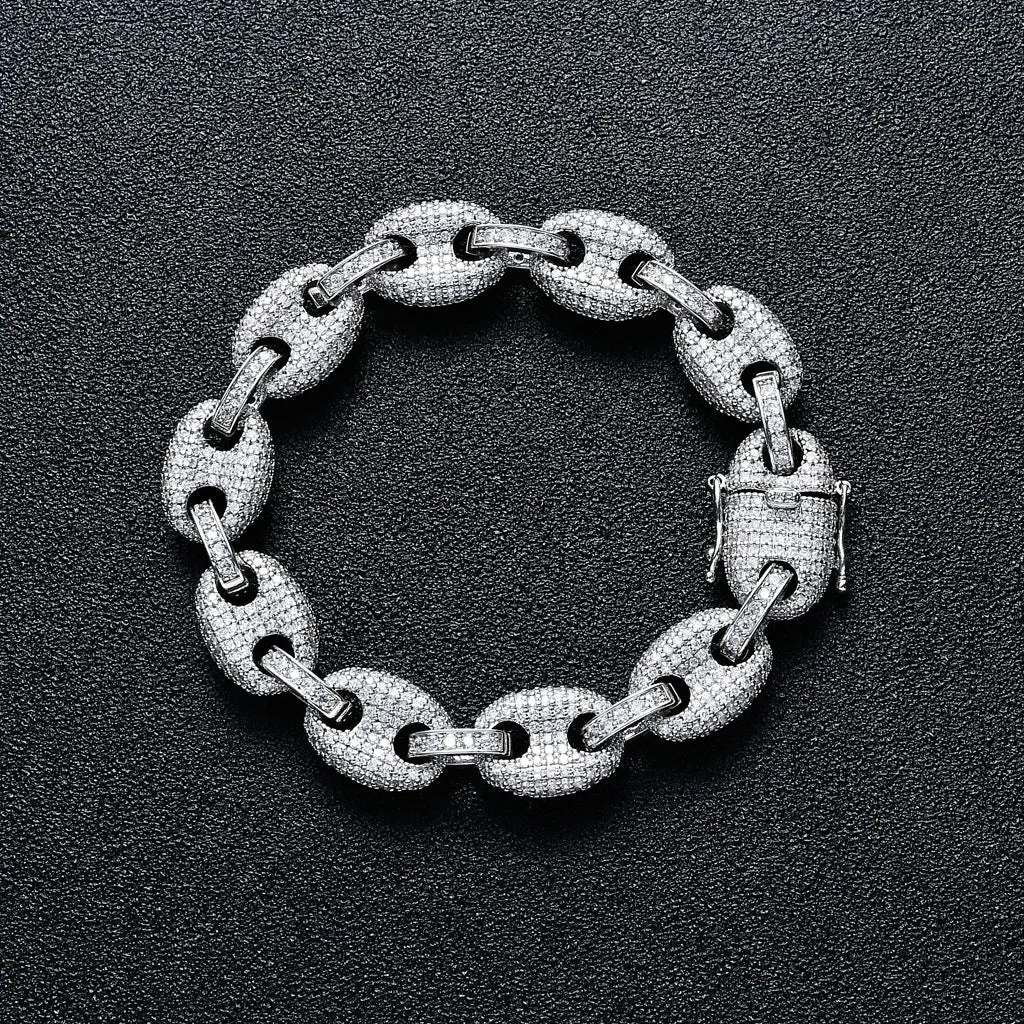 The Rich Icon III® - 12mm Miami Set G Link Bracelet