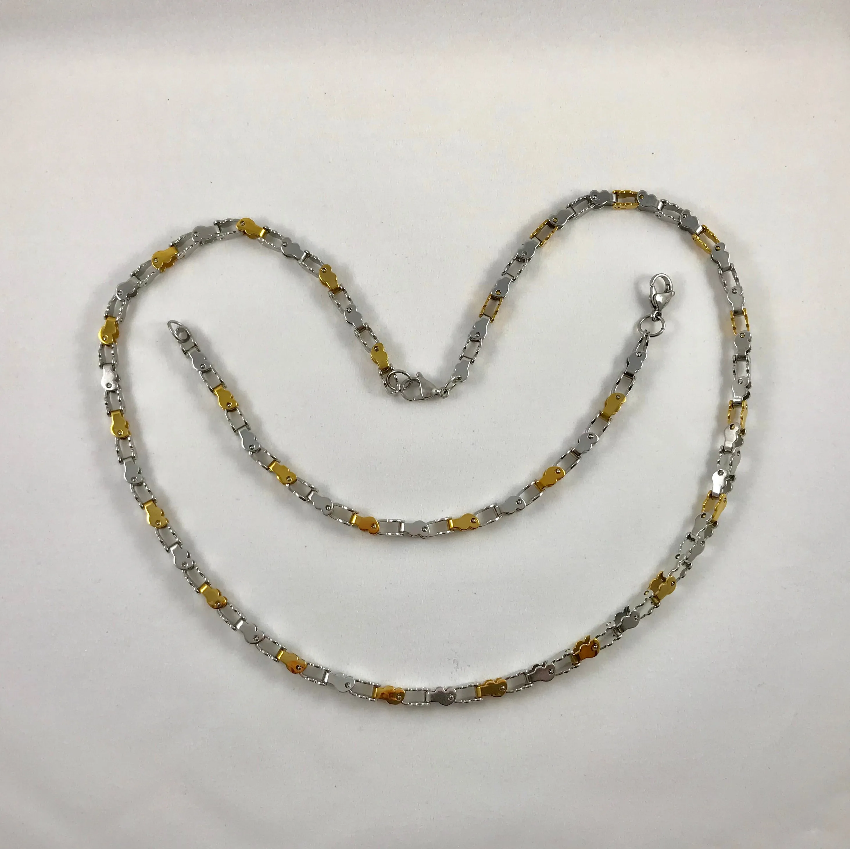 Unique Unisex Bracelet & Chain Set